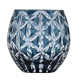 切子グラス 切子 キリコ 玉響矢来 (ブルー)