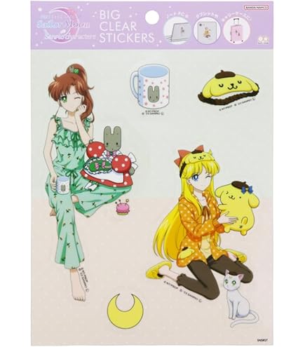 Amazon.co.jp: セーラームーン短冊シール（束） : 文房具