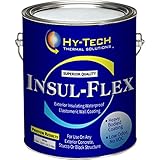 insul-flex – Elastomeric壁コーティング 1 GALLON ホワイト HYIF-1000-1