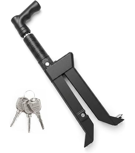 Amazon.co.jp: LESTA ペダルロック 盗難防止 車 ハンドルロック併用可