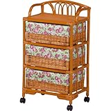 46cm幅 3段 ランドリー 「LAUNDRY」 RN-1083