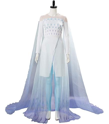 アナと雪の女王 エルサ ドレス コスプレ衣装 エルサ 第5の精霊 Ver コスプレ衣装 アナと雪の女王 2 コスプレ
