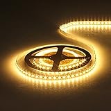 LED Strip Lights SOLMORE 16.4Feet 600 LEDs Rope Lights SMD3528 DC12V Flexible Light Strip LED Ribbon