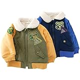 【アウトレット】 Bobson ミリタリーブルゾン(80～130cm) キムラタンの子供服 カーキ 80 ( 77198x77698-144 )