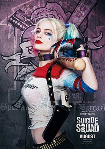 映画 スーサイド スクワッド ポスター 42x30cm 2016 SUICIDE SQUAD バットマン フロイド ロートン デッドショット ジョーカー ハーレイ クイン ハーレー クィン ウィル スミス ジャレッド レト マーゴット ロビー ベン アフレック [並行輸入品]