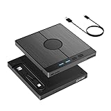 7 in 1 外付けブルーレイドライブ USB 3.0 Type-C DVD CD-RW プレーヤー ポータブル光学式バーナー SD/TF カードスロット付き ノートパソコン用