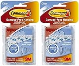 コマンドAssorted Refillストリップ、クリア、16-small、8-medium、8-large