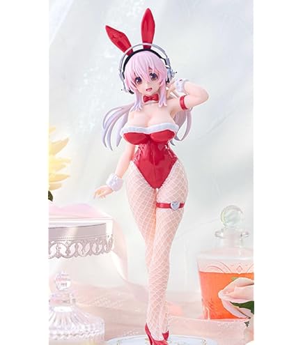 すーぱーそに子　バニー　フィギュア　2種セット　赤　黒　Bicute 新品 Amazon | すーぱーそに子 フィギュア BiCute Bunnies Figure