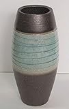 信楽焼き「青ビードロ長花入」8011-07
