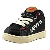 Levi's Sumner Check CT ベビー 米国 4 ブラック スニーカー [並行輸入品]