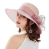 UVハット 帽子 おしゃれ 上品 女優帽 女性用帽子 日よけ帽子 遮光 遮熱 広いつば ビーチハット アウトドア 日焼け帽子 紫外線対策 レデイース 調節可能 軽量 通気 快適 自転車 旅行 4色(ロ