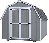 Little Cottage Company Value Gambrel Barn 4' Precut Playhouse Kit, 10' x 10' [並行輸入品]