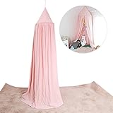 (Pink) - Mosquito Net Canopy,Dome Princess Bed Cotton Cloth Tents Childrens Room Decorate for Baby K