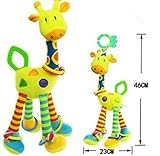 Musical mobile hanging baby rattle toy giraffe toy with bell ring infant teether by Prapada [並行輸入品]