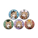 狼と香辛料 07 [ミニキャライラスト] 缶バッジ 5個入りBOX