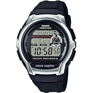 [カシオ] 腕時計 ウェーブセプター 電波時計 WV-M60-1AJF ブラック