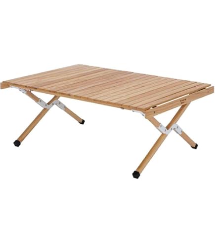 Amazon | ハングアウト(Hang Out) キャンプ ウッド ロールテーブル