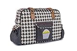 Pink Lining Yummy Mummy Diamonds and Hearts Changing Bag by Pink Lining