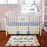 My Baby Sam Love Grows Here Crib Bedding Set by My Baby Sam [並行輸入品]