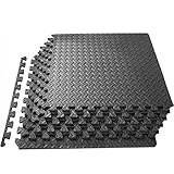 ジョイントマット エクササイズ/トレーニング用 EVA 60X60X1.2CM 防振 防音マット 大判 キズ防止 振動吸収 高硬度 床保護