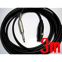 CANARE / EC03-B BLACK マイクケーブル 3m 　4本 CANARE EC03B(XX)(マイクケーブル・XLRメス-XLRオス)(3.0m