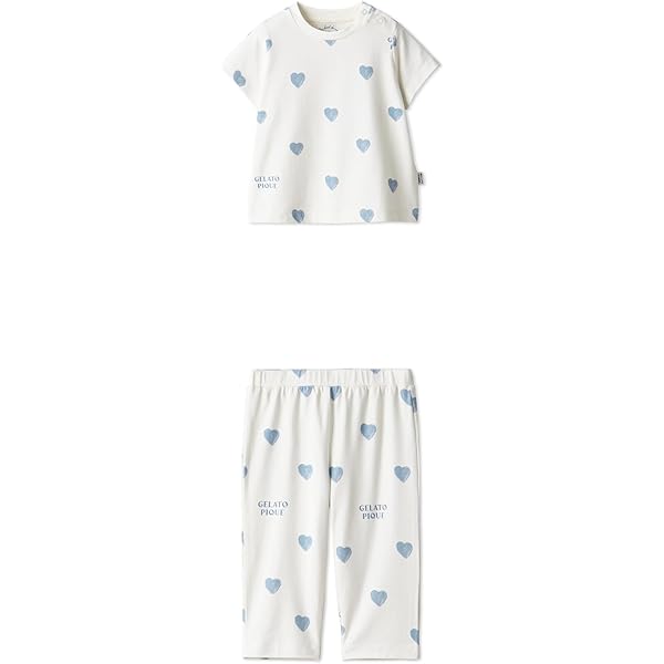 新品 ジェラートピケ×旭山動物園 ユキヒョウTシャツ ショートパンツ ジェラート ピケ】旭山動物園を応援するアニマル柄ルームウェア