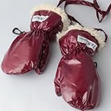 7A.M. ENFANTMittens MT200 BordeauxSIZE（2-4T)