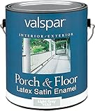 Valspar 1533 Porch and Floor Latex Satin Enamel, 1-Gallon, Light Gray [並行輸入品]