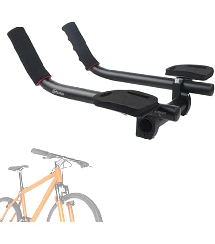 Amazon.co.jp: YUEFU dhバー、自転車レストハンドルバー