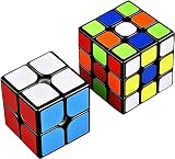 QiYi マジックキューブ Magic Cube [2022最新] 魔方 3x3 競技用 立体パズル ポップ防止 世界基準配色 ver4.0 ポッ 対象年齢：6歳以上 (マルチカラー 4個)
