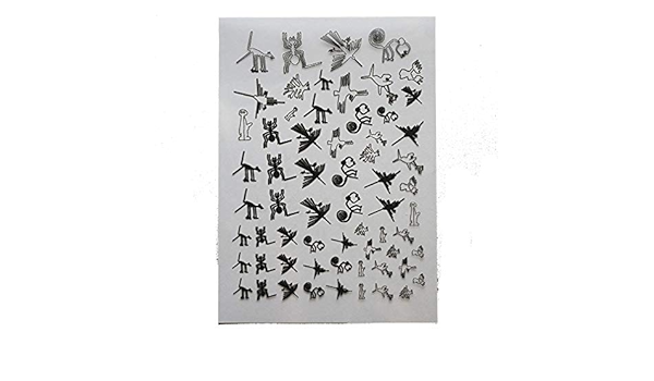 Amazon レジン封入用フィルム ナスカの地上絵 デコ素材 通販