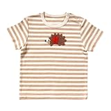 ホッペッタ プラス Hoppetta plus オーガニックコットン 半袖Tシャツ ボーダー 80cm 51824