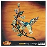 ジャカモウ ギターやベース 楽器に貼る インレイステッカー ハミングバード・デラックス B-143HB-14