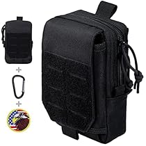 Amazon.co.jp: Molle Pouch Tactical EDCポーチ - タクティ