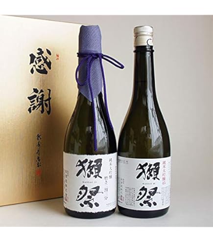 【半額以下処分特価】男山 純米大吟醸 720ml ギフトボックス入り　３本 大吟醸セット（720ml×2本） | 特徴,セット商品 | 男山オンラインショップ