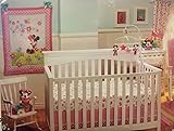 Disney Baby Bedding Sweet Minnie Mouse 3-Piece Crib Bedding Set by Minnie Mouse [並行輸入品]