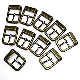 美錠(バックル) 21mm アンティークゴールド 10個セット