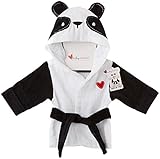 Baby Aspen Hooded Spa Robe-Pamper Me Panda-0-9 Months by Baby Aspen