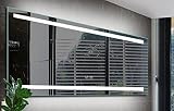 innoci-usa 66113828 Electricミラーwithより安全長持ちLED t5チューブで構築、up-downライト、たデジタルクロックin the Mirror & Steel Ba