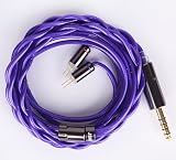 【JSHiFi-Starship】QDC4.4mmリケーブルバランス 4.4mm 銅銀合金＋古河銅同軸線材 イヤホンアップグレードケーブル 中華QDCイヤフォン交換ケーブル (QDC4.4mm)