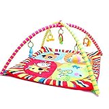 Dazzling Toys ベビー用おもちゃ | プレイマット 赤ちゃんとお友達と 音楽の流れるジムマット