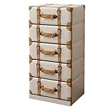 BBファニシング 5段チェスト CUARO ホワイト 幅42×奥行32×高さ90.5cm CUC-4290WH CUC-4290WH