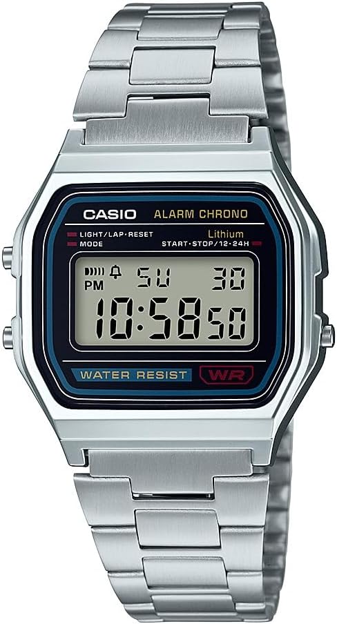 [カシオ] 腕時計 カシオ コレクション 【国内正規品】A158WA-1JH メンズ シルバー