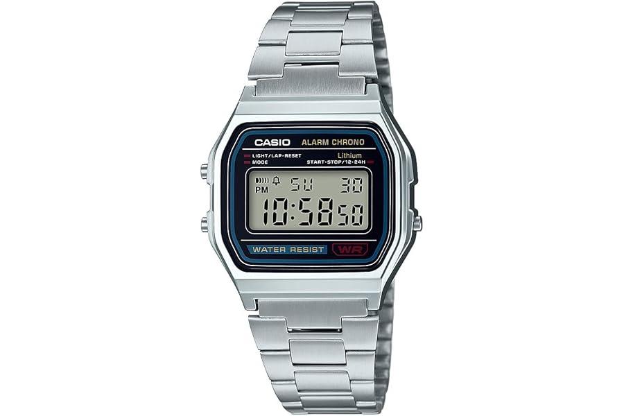 [カシオ] 腕時計 カシオ コレクション 【国内正規品】A158WA-1JH メンズ シルバー