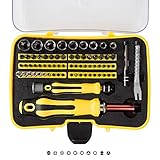 Comgrow 70in1 精密ドライバーセット 家庭用工具セット ビットツール 精密作業用工具セット 特殊ドライバー 修理ツール 多機能ツールキット メンテナンスツール 磁気スクリュー ドライバー 
