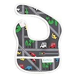Bumkins Waterproof Starter Bib, Traffic, 6-9 Months by Bumkins