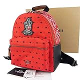 「アウトレット」 (コーチ) COACH F59831 Disney ディズニー コラボ ミッキーマウス チャーリー プレーリー バンダナ プリント ナイロン ミニ リュックサック バックパック バッ