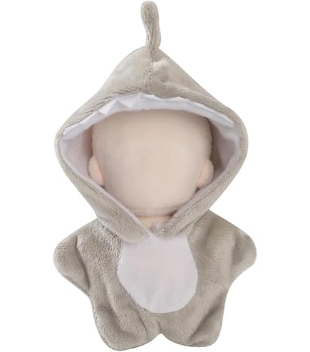 Amazon.co.jp: にじぬい 16cm ぬい服 着ぐるみ たれみみ 水色 黄色