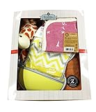 パパジーノ ズービーペッツ きりん 出産 お祝い セット ビブ ガーゼ ハンカチ ピンク (AM_ZPG111-25)