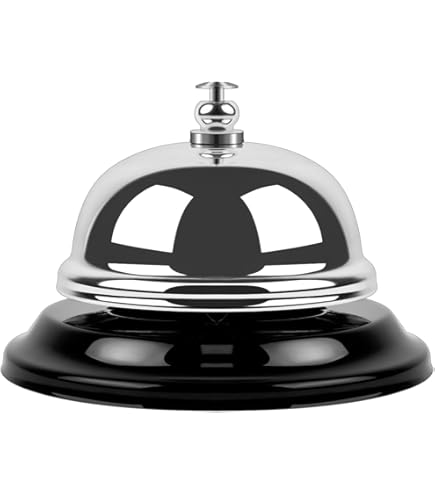 Amazon.co.jp: [YouLane] 卓上ベル 金属製 呼び鈴 コールベル 大音量